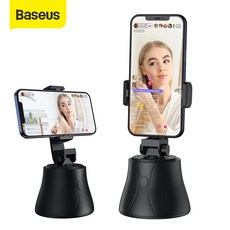 Baseus 스마트 폰 짐벌 안정기 360 ° 회전 얼굴 추적 Selfie 스탠드 블루투스 Selfie 스틱 아이폰 12 삼성 Xiaomi|소형 짐벌|, 1개, 러시아, Tripod