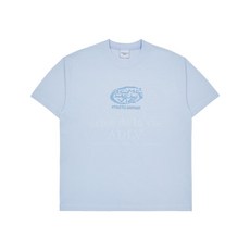 [매장정품 출고] 아크메드라비 CIRCLE PIXEL LOGO SHORT SLEEVE T-SHIRT SKY BLUE-서클픽셀 그래픽 여름 기본 반팔티 커플 티셔츠 프린팅 남녀공용