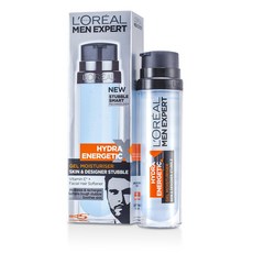 로레알 - 맨 엑스퍼트 하이드라 에너제틱 스킨 & 디자이너 스터블 젤 모이스처라이저, 50ml/1.7oz