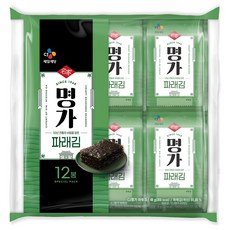 씨제이 명가 파래김 12p, 48g, 1개 48g, 1개