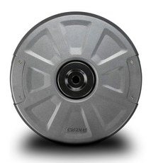 Emphaser 서브 우퍼 오디오 엠파서 EBS108A 20cm 액티브 서브우퍼 스페어 휠 차량용 서브우퍼200W Q308795, 1개