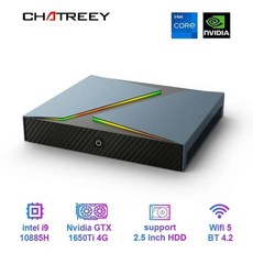 Chatreey G1 G1P 미니 PC 게이머 인텔 i9 i7 8 코어 Nvidia GTX1650 4G RTX 2060 6G 그래픽 Wi, 32G RAM 1TB SSD, UK, G1 10885H 1650Ti 4G