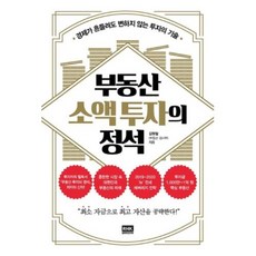 부동산 소액투자의 정석, RHK, 김원철(김사부)