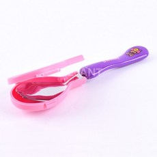 브롤스타즈 샌디 캐릭터 어린이집 유치원 포크숟가락 케이스 세트, SSS[상품_상품선택]SSS, 1개