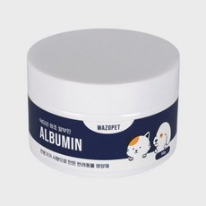 와조펫 강아지 영양제 면역 알부민 60g 4개월 11203535