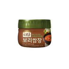 [제일제당] [CJ] 다담 보리쌈장 570G X 2