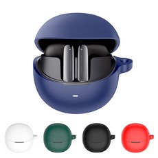 QCY HT10 AilyBuds Pro plus 실리콘 케이스 커버 에일리버즈 프로 플러스, 화이트