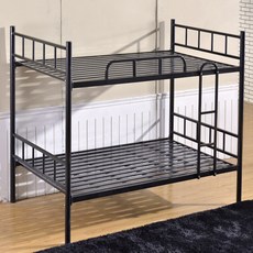 철재 이층침대 철제프레임 조립식 군대 2층침대, 2000x1200x1700 깔판
