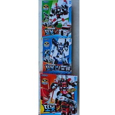또봇 닥쎈붐 SOS 5단합체 레스큐 닥+쎈+붐 구급차 경찰차 소방차 캐릭터 로봇 합체 변신
