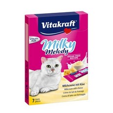 Vitakraft 고양이간식 밀키멜로디 치즈 11팩 1박스, 5 1, 5 본상품선택