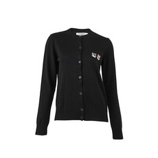 메종키츠네여자가디건