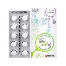 일양약품 멜라포유 정 633mg, 60정, 3세트