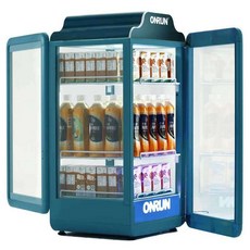 3단 전기온장고 캔커피 쌍화탕 음료수 보온고 RS-90, 레드(90L 싱글도어 이중공기배출구)