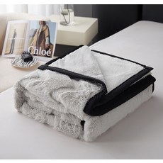  봉제 담요 산호 양털 낮잠 소파 커버 담요 