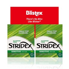 스트라이덱스 센시티브 패드 90매X2 더블 기획, 단일상품