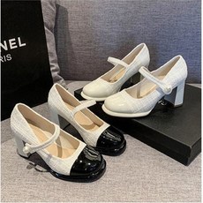 노보아트위드 진주 메리제인 펌프스 하이힐 하객룩 연말 데일리템 [ 셰릴비 ] 릴비 노보아트위드 진주 포인트 메리제인 펌프스 하이힐 구두