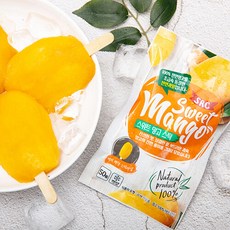 SRC 스위트 햇 아이스 망고스틱 50g X 40개입 아이간식 급식 냉동망고바, 40개