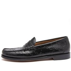 Bass Weejuns GH Bass x Maharishi Larson Penny Loafer - Black Leather
