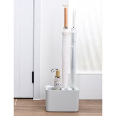비스토어 다모아 우산꽂이 24구 대용량 업소용우산꽂이 카페 사무실 모던우산꽂이 우산보관함 우산정리함, 그레이, 1개