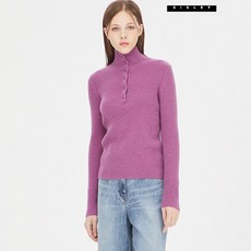 시슬리 알파카 콩단추 니트 SAKP46361 VO