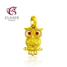 부엉이펜던트7.5