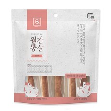 브리더랩 반려동물 월간통살 연어 스틱타입 간식 20g x 30p, 닭가슴살 + 연어 혼합맛, 4개 - 월간통살