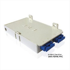 FDF 광분배함 SAFE-FDF4C-PVC 단자함 광접속함체, 1개