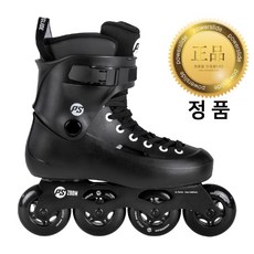 줌 80 블랙 독일 파워슬라이드 성인용 인라인 스케이트, 4344/275mm~282mm/275~285, 4344_275mm~282mm_275~285