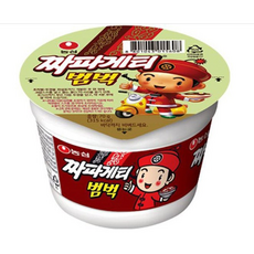농심 짜파게티 범벅 미니 컵라면, 210개