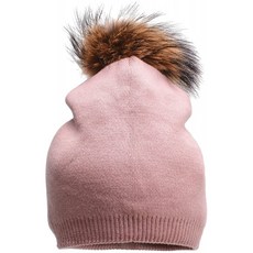 Lawliet Womens Cashmere Wool Hat Knitted Pom Pom Beanie Croche Slouchy A392 (핑크)