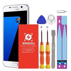 갤럭시 S7 배터리 [Upgraded] SNSOU 3200mAh EB-BG930ABE Li-Polymer 교체?, 상세내용참조