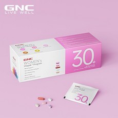 GNC 비타팩 메가맨 우먼스 종합 멀티비타민 미네랄, 30+ 여성용, 1개