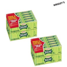 Wrigley's Doublemint Gum 리글리 대용량 패키지 더블민트 껌 5개입 40팩 2세트