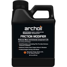 모든 차량용 Archoil AR9100 오일 첨가제16온스 - 파워스트로크 콜드 스타트 인젝터 문제 제거, AR9100 (16oz), 1개, 473ml