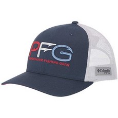 Columbia Unisex PFG 메쉬 스냅 백 후크 볼 캡