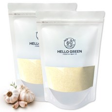 헬로우그린 천연 조미료 국산 100% 마늘분말 500g 갈릭파우더 마늘분