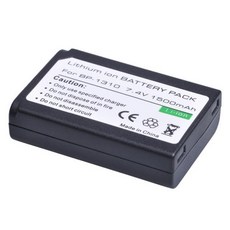 삼성 카메라 배터리용 리튬 이온 배터리 팩 1500mAh BP-1310 BP 1310 BP1310 NX10 NX11 NX20 NX5 NX100 용 2 개