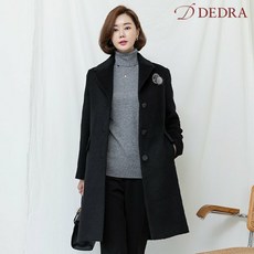 엄마옷 OUA6030 THE BLACK 몬츠알파카코트 50대 중년여성의류 빅사이즈