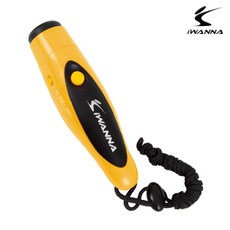 전자호각 전자호루라기 스포츠 심판 훈련 휘슬 아이워너 전자 호루라기 (KS-828) (옐로우), 상세 설명 참조, 1개