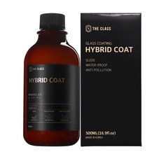 더클래스 하이브리드코트 셀프 유리막코팅제 광택제 코팅제 500ml, 1개