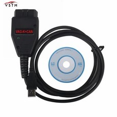 VAG K + CAN 커맨더 1.4 OBD2 진단 스캐너 도구 COM 케이블, 1개