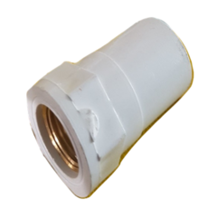 PVC 수전소켓 급수소켓 PVC파이프 수도배관 플라스틱파이프, 1개