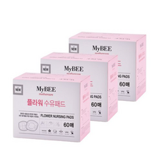 마이비 플라워타입 수유패드, 60개입, 45개