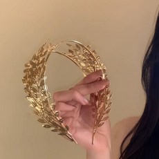 면류관 헤어밴드 아테나 티아라 촬영 소품 생일 왕관 머리띠