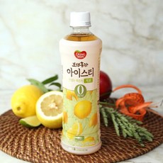 동원 보성홍차 아이스티 제로 레몬, 500ml, 6개
