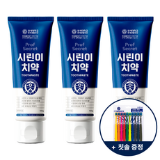 연세생활건강 프로프시크릿 시린이치약100ml 3개+시린이칫솔 10입, 1개