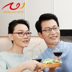 블루 스크린 라이트 차단 멀미 대두 안경 사양의 붉은 노안경 푸른빛 방지 하이퀄리티 초경