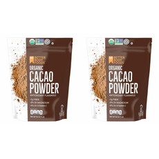 BetterBody Foods Cacao Powder Non-GMO Gluten-Free 베터바디 푸드 카카오 파우더 16oz(453g) 2팩, Cocoa