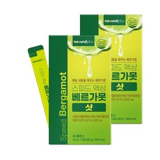 플러스 스피드 액상 베르가못 샷 15포(2개), 2개, 300g