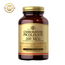 솔가 크롬 피콜리네이트 블러드 슈거 메타볼리즘 200mcg 베지캡슐 180정, 1개